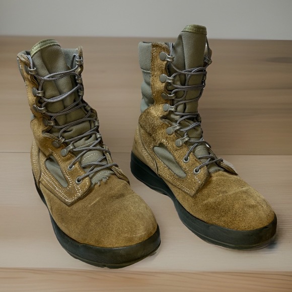 Belleville Shoes - Belleville FAFTW 08 GTX Women's 8 Sage Combat‎ Boots Vibram Sole USA Safe‑To‑Fly